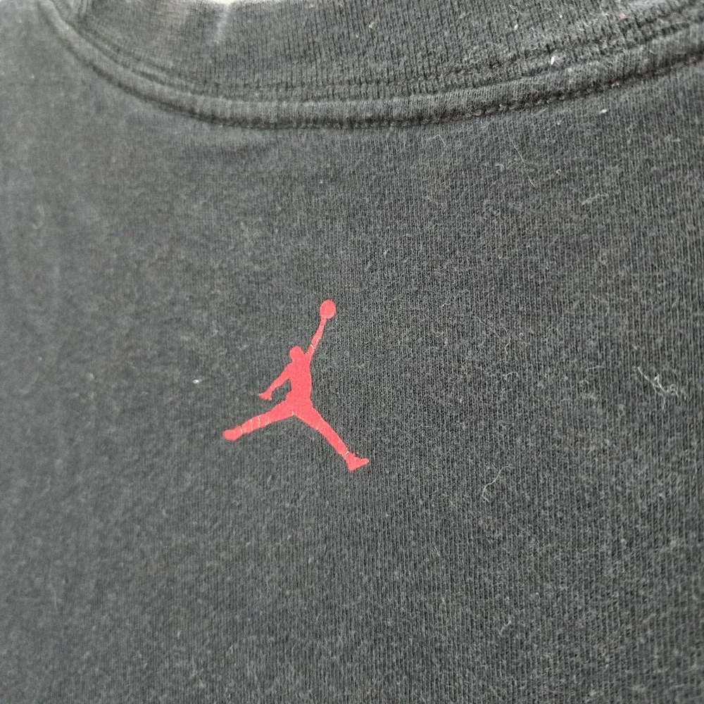 Air Jordan Men Shirt XL‎ Black Logo Jumpman Short Sleeve Crew Neck Tee